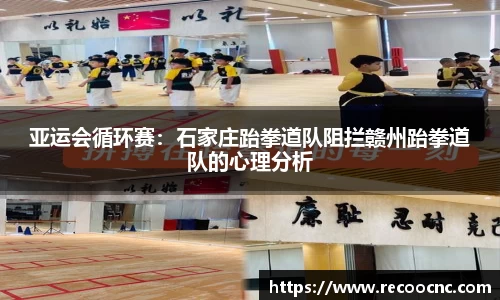 亚运会循环赛：石家庄跆拳道队阻拦赣州跆拳道队的心理分析
